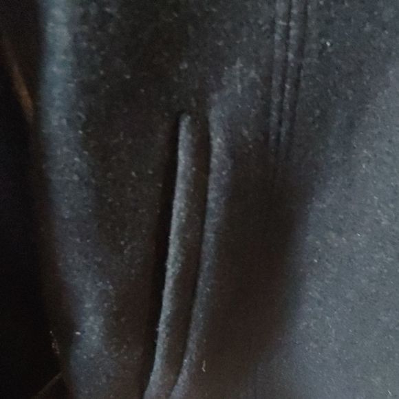 St.Johns Bay Grey wool coat - Picture 3 of 5